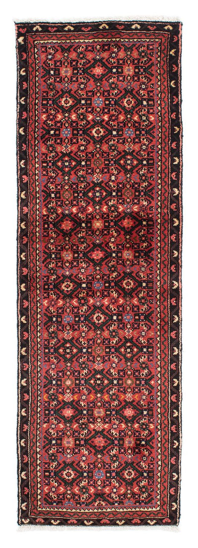 Hosseinabad Teppich 65x187cm - Perserteppich - dunkelrot