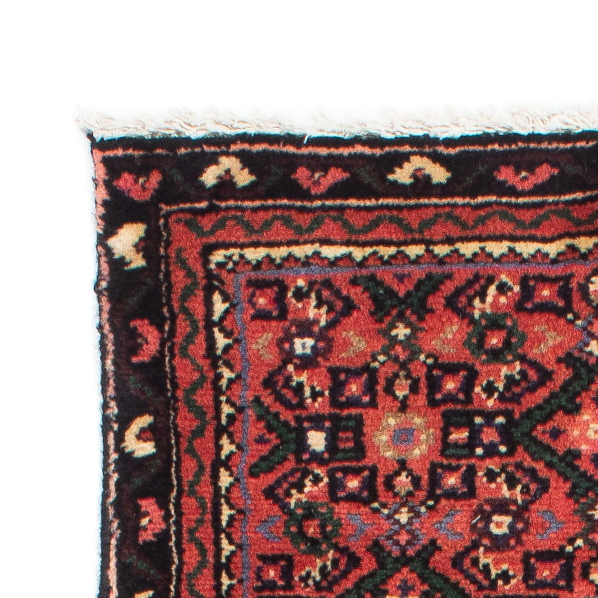 Hosseinabad Teppich 65x187cm - Perserteppich - dunkelrot