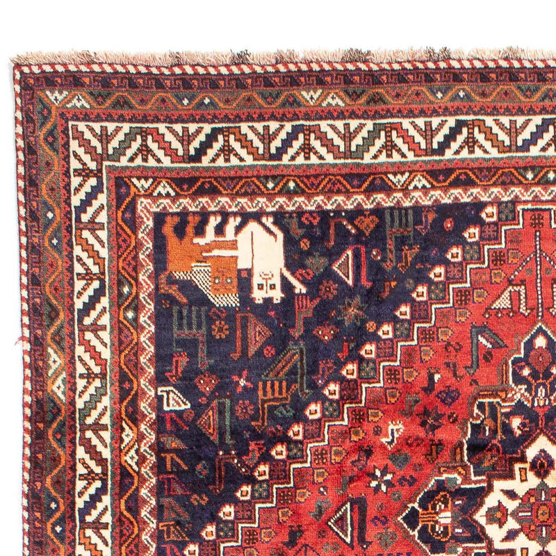 Ghashghai Teppich 230x318cm - Perserteppich - rot