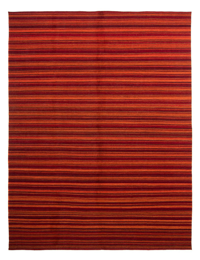 Kelim Maimene Teppich 346x447cm - mehrfarbig