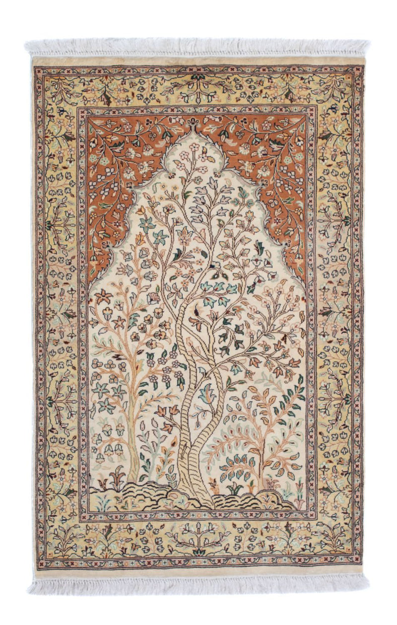 Seidenteppich - Kaschmir Seide 76 x 124 cm Teppichbrücke