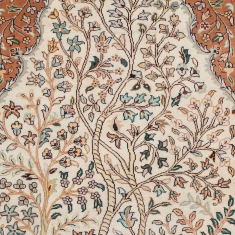 Seidenteppich - Kaschmir Seide 76 x 124 cm Teppichbrücke