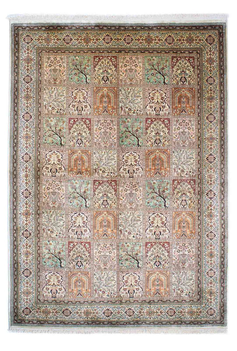 Kaschmar Teppich 168x236cm - Orientteppich - mehrfarbig