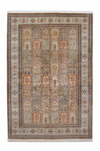 Kaschmir Seide Teppich 172x260cm - Orientteppich - mehrfarbig – product image