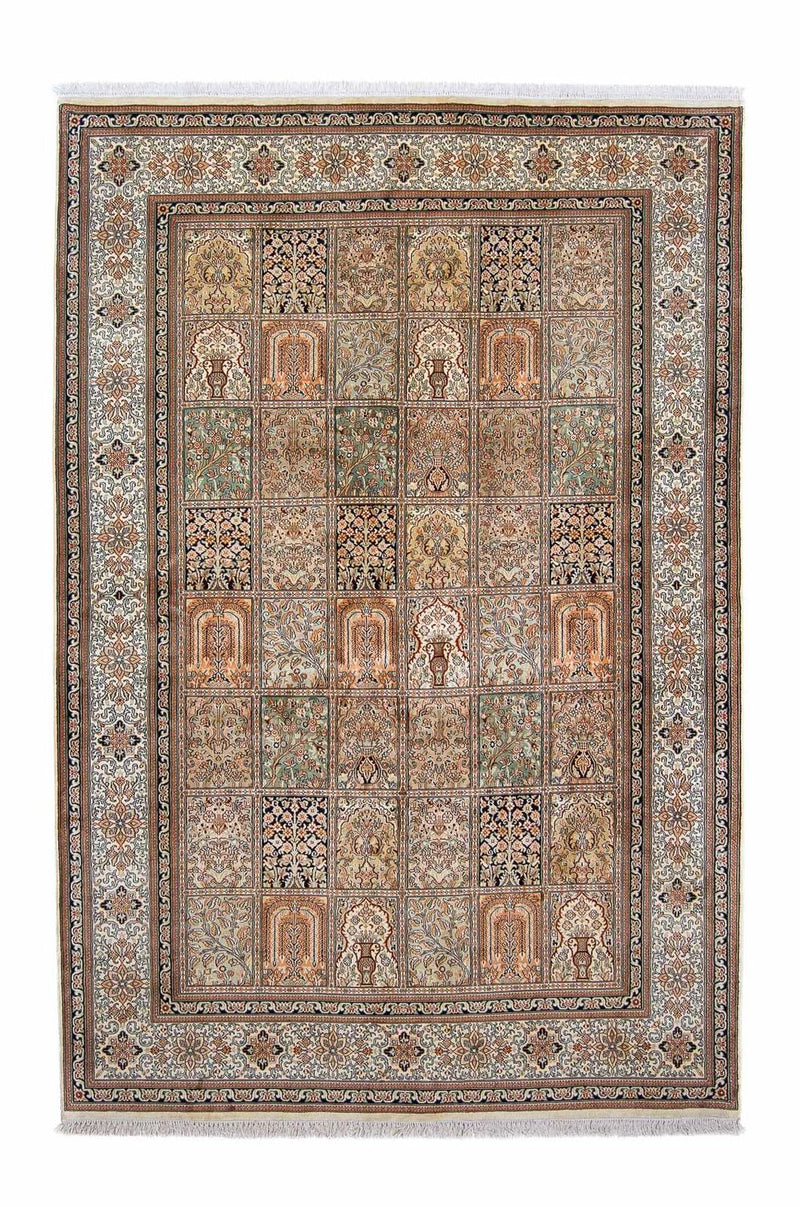 Kaschmir Seide Teppich 172x260cm - Orientteppich - mehrfarbig