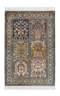 Kaschmir Seide Teppich 64x95cm - Orientteppich - mehrfarbig – product image