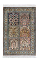 Kaschmir Seide Teppich 64x95cm - Orientteppich - mehrfarbig