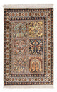 Kaschmar Teppich 63x96cm - Orientteppich - mehrfarbig