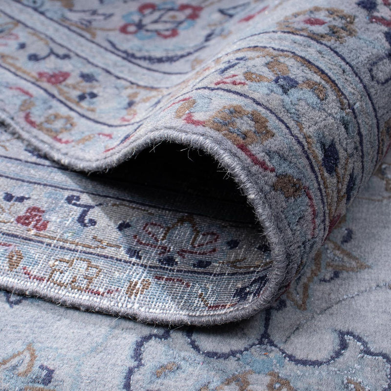 Nain Teppich 202x296cm - Perserteppich - grau