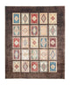 Bachtiari Teppich 252x311cm - Perserteppich - dunkelbraun