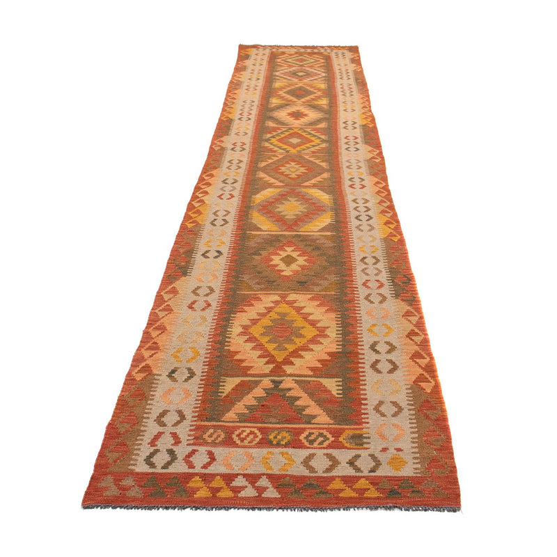 Kelim Maimene Teppich 86x435cm - mehrfarbig