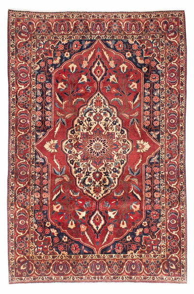 Bachtiar Teppich 212x333cm - Perserteppich - dunkelrot