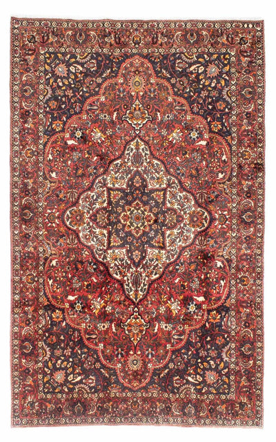 Bachtiar Teppich 214x326cm - Perserteppich - rot