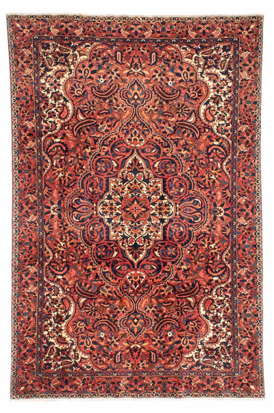 Bachtiar Teppich 205x322cm - Perserteppich - rot