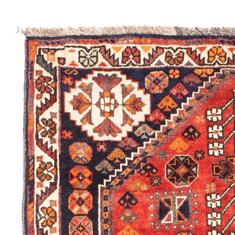 Shiraz Teppich 107x154cm - Perserteppich - rot