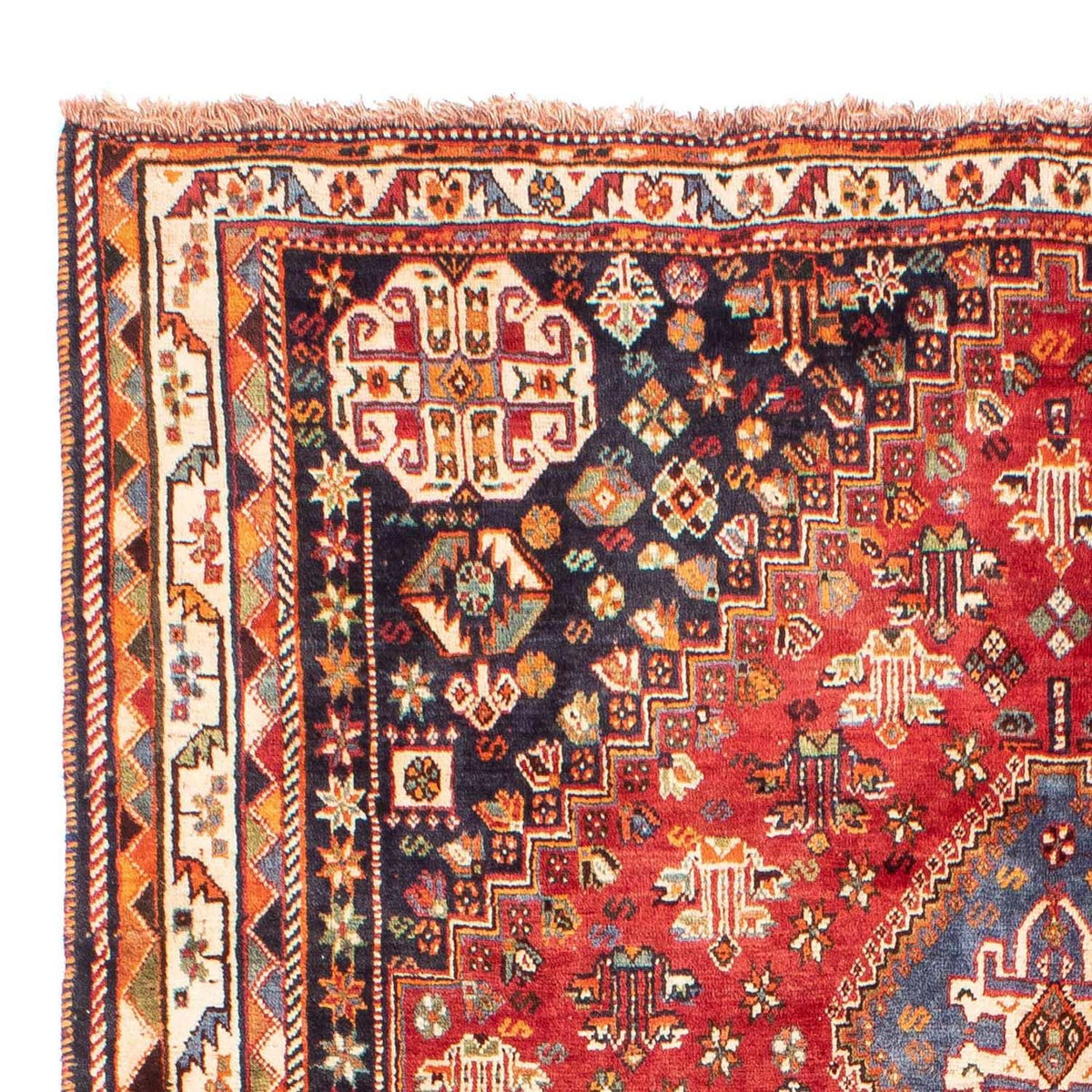 Shiraz Teppich 183x280cm - Perserteppich - rot