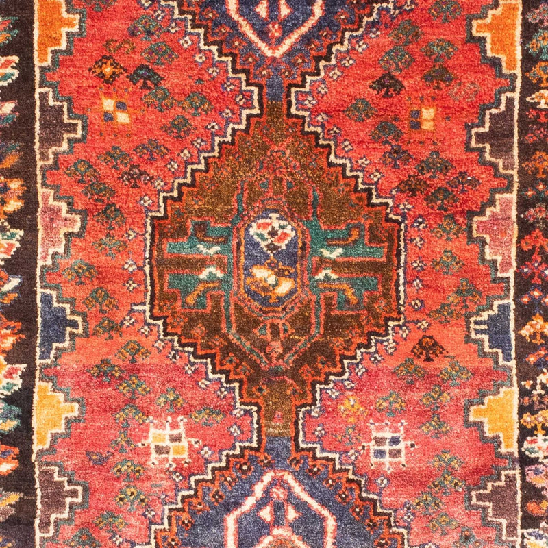 Shiraz Teppich 110x166cm - Perserteppich - rot