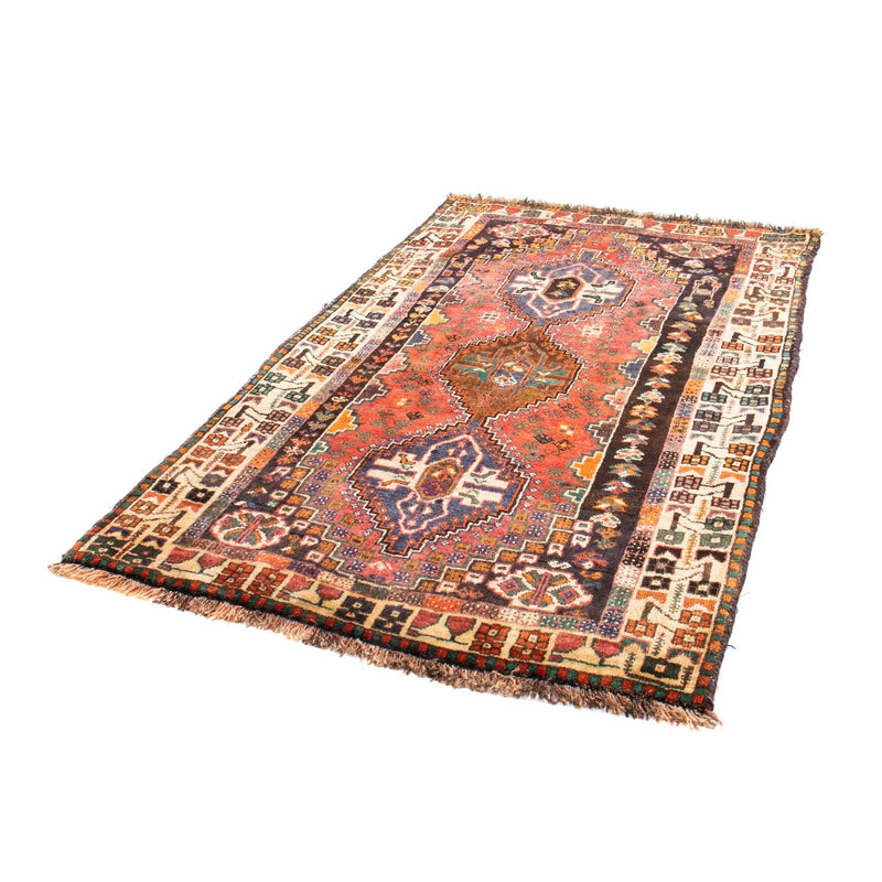 Shiraz Teppich 110x166cm - Perserteppich - rot