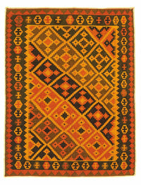 Kelim Fars Teppich 149x190cm - gold – product image