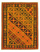 Kelim Fars Teppich 149x190cm - gold