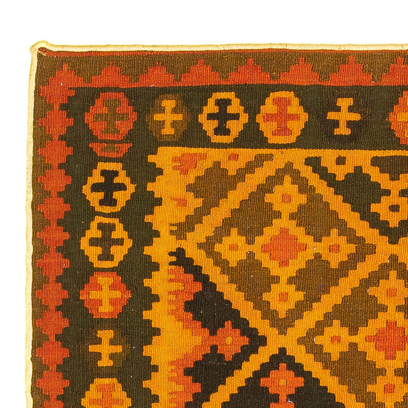 Kelim Fars Teppich 149x190cm - gold