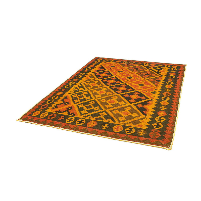 Kelim Fars Teppich 149x190cm - gold