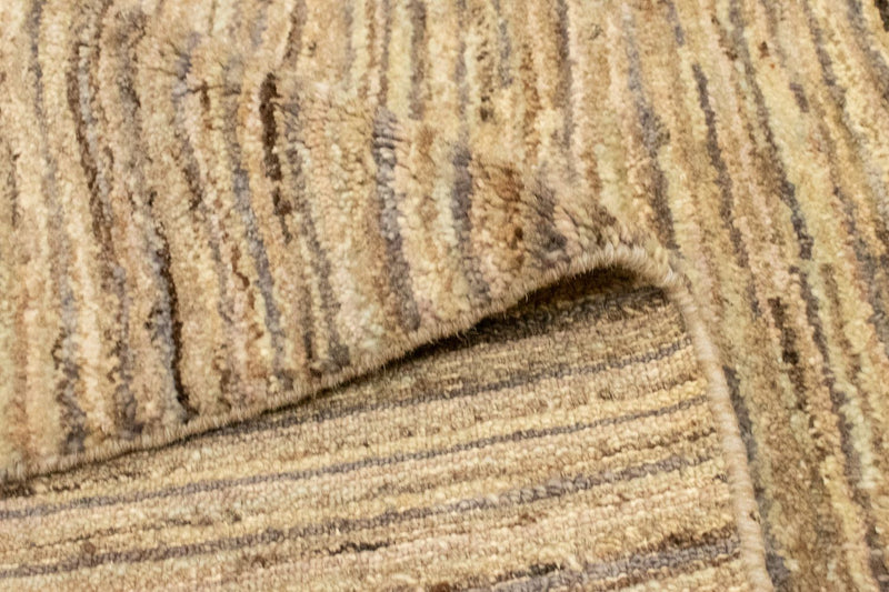Gabbeh Teppich Indus 167x259cm - Wollteppich - grau