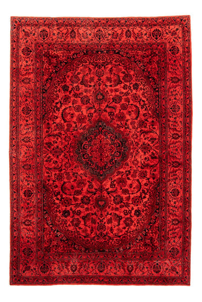 Nain Teppich 196x286cm - Perserteppich - dunkelrot