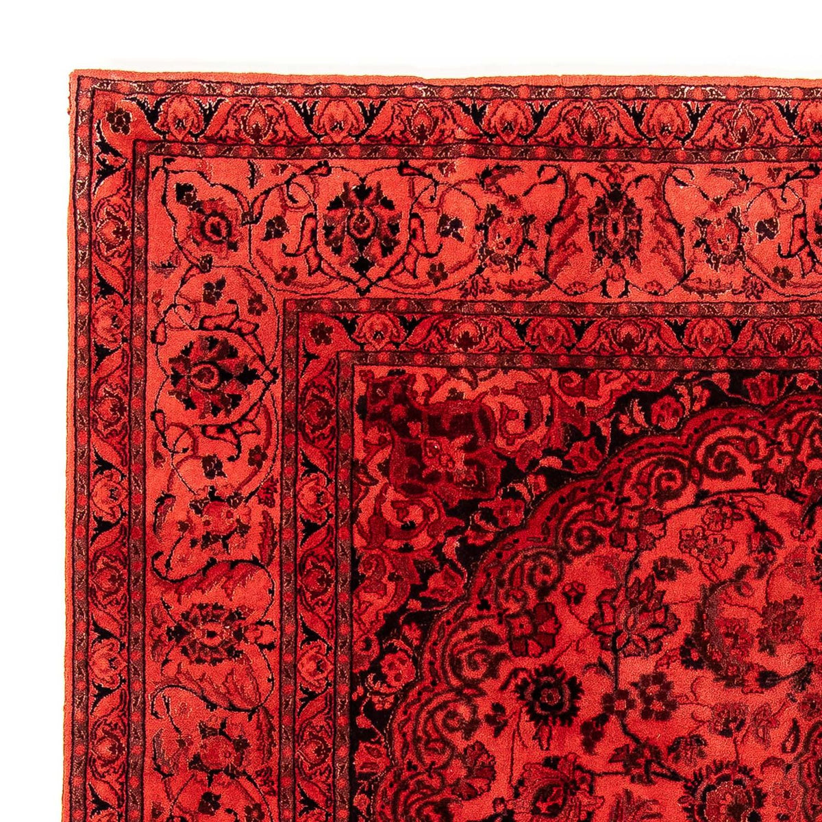 Nain Teppich 196x286cm - Perserteppich - dunkelrot
