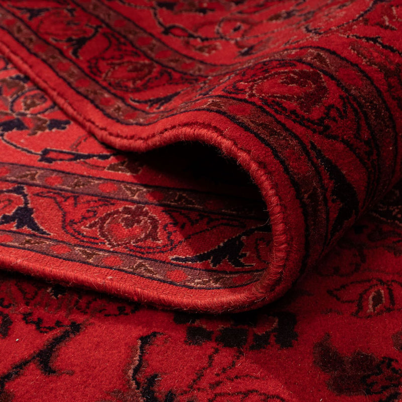 Nain Teppich 196x286cm - Perserteppich - dunkelrot