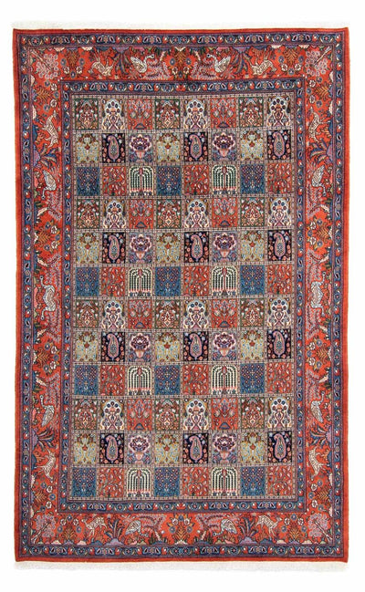 Moud Teppich 197x296cm - Perserteppich - dunkelrot