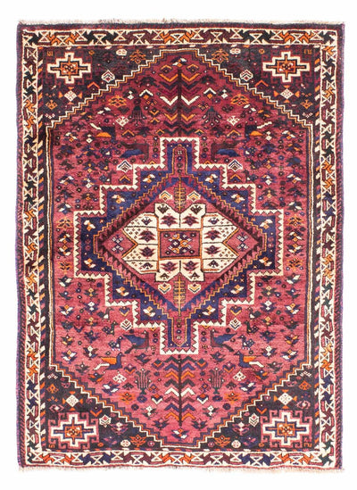 Shiraz Teppich 110x155cm - Perserteppich - fuchsia