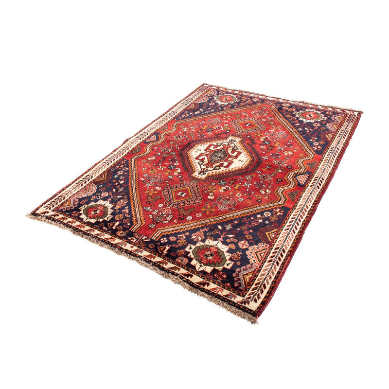 Shiraz Teppich 120x170cm - Perserteppich - dunkelrot