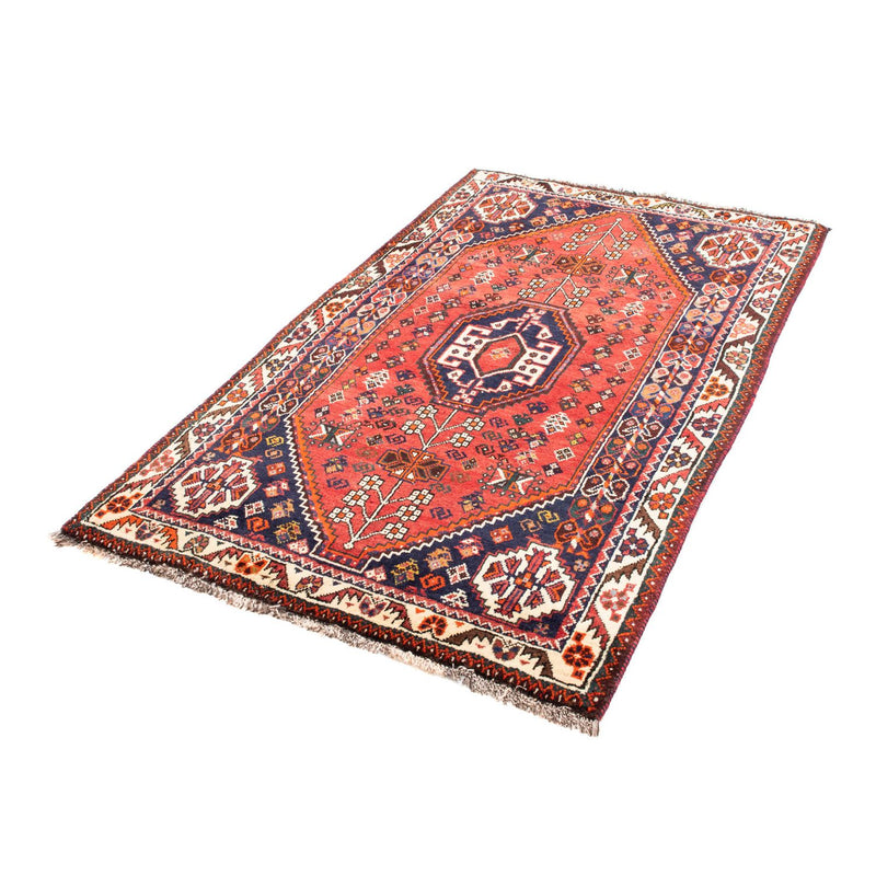 Shiraz Teppich 100x170cm - Perserteppich - dunkelrot