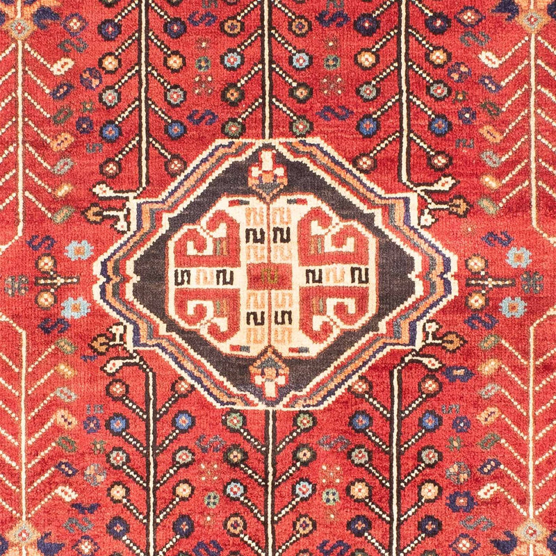 Shiraz Teppich 127x162cm - Perserteppich - rot