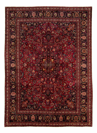 Maschad Teppich 292x377cm - Perserteppich - dunkelrot
