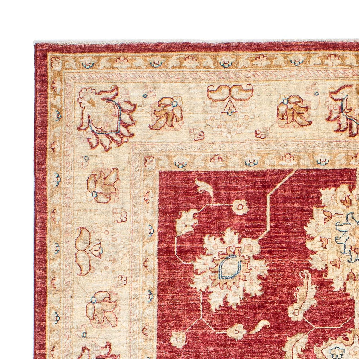 Farahan Teppich 169x237cm - Perserteppich - dunkelrot