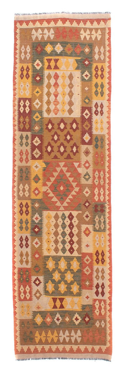 Kelim Maimene Teppich 88x320cm - mehrfarbig