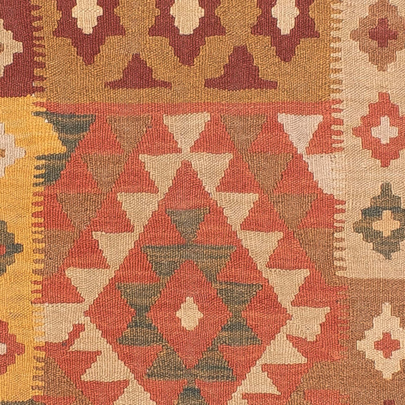 Kelim Maimene Teppich 88x320cm - mehrfarbig