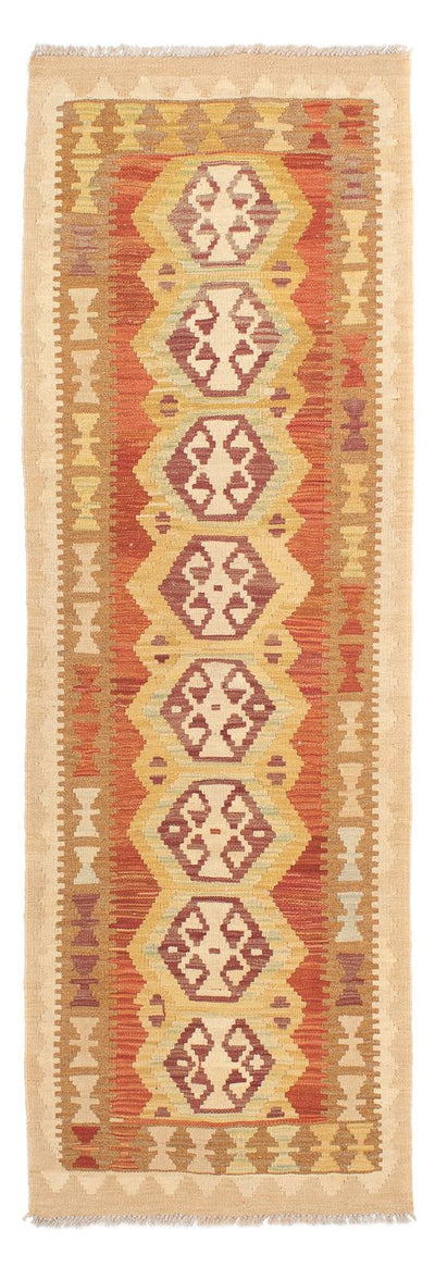 Kelim Maimene Teppich 64x194cm - Wollteppich - mehrfarbig