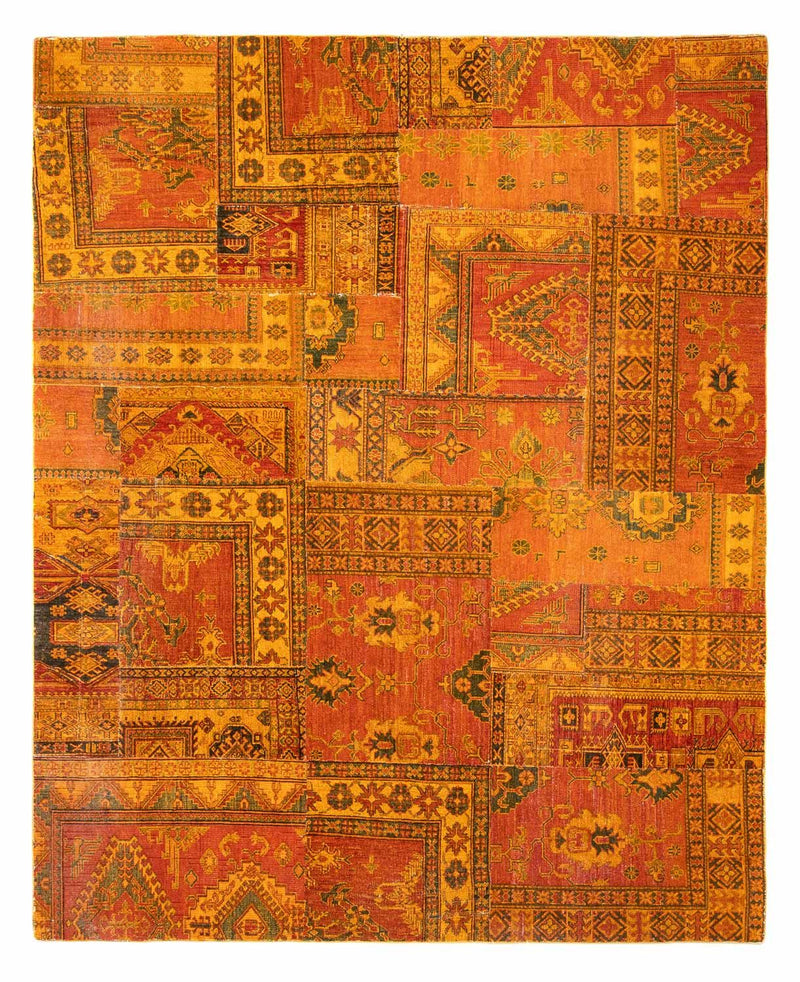 Patchwork Teppich 239x295cm - Orientteppich
