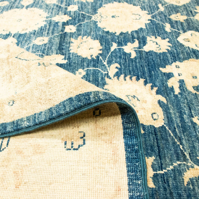 Farahan Teppich 189x267cm - Perserteppich - blau