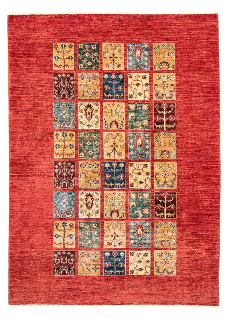 Ziegler Teppich 174x238cm - Orientteppich - dunkelrot