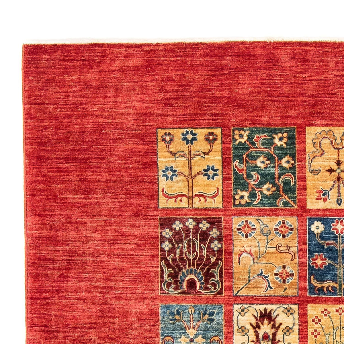 Ziegler Teppich 174x238cm - Orientteppich - dunkelrot