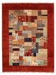 Ziegler Teppich 165x217cm - Orientteppich - dunkelrot