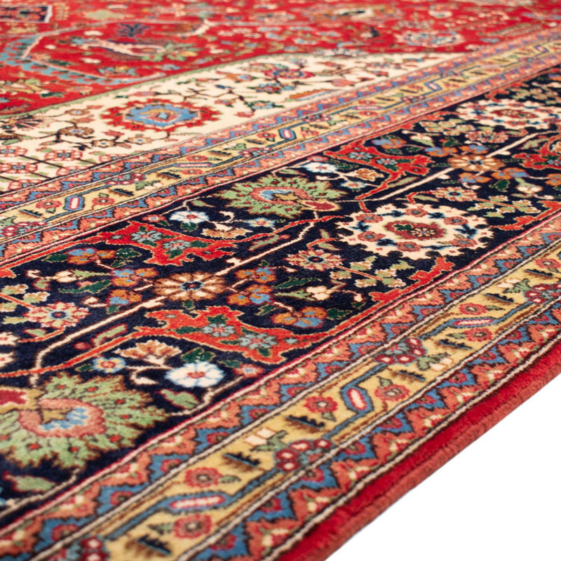 Täbriz - 40 Raj Teppich 352x490cm - Perserteppich - rot