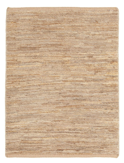 Gabbeh Persisch Teppich 77x104cm - Perserteppich Wollteppich - natur