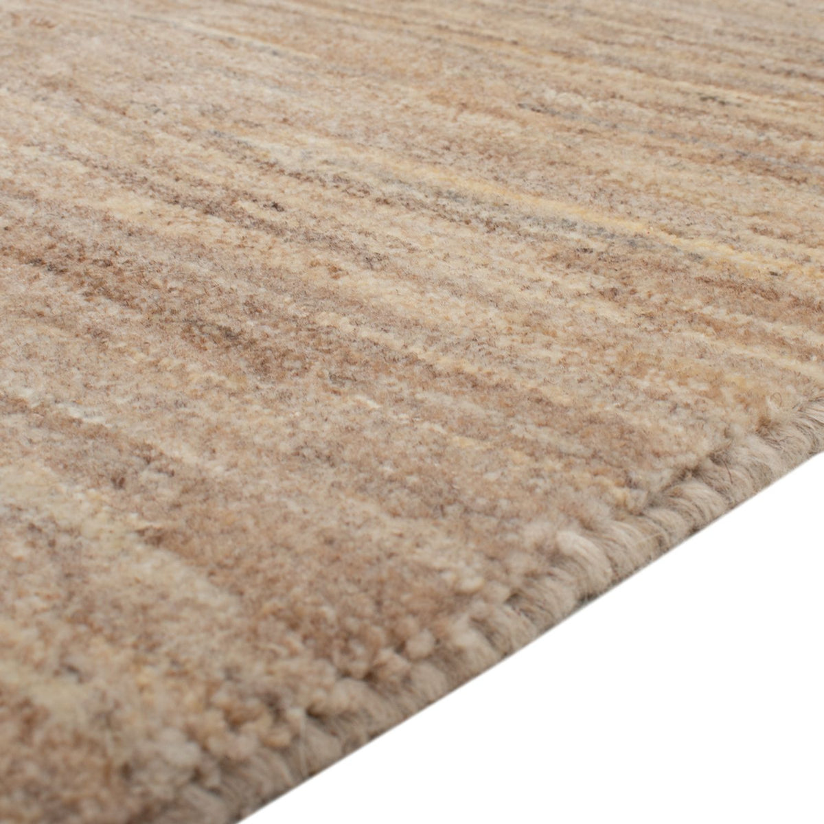 Gabbeh Persisch Teppich 77x104cm - Perserteppich Wollteppich - natur