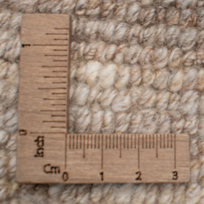 Gabbeh Persisch Teppich 77x104cm - Perserteppich Wollteppich - natur