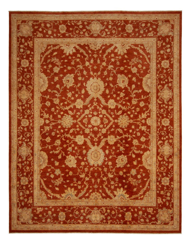 Ziegler Teppich 349x443cm - Orientteppich - rost